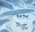 Blue Fancy Chain set #J29