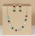 Multicolored Necklace set #J36