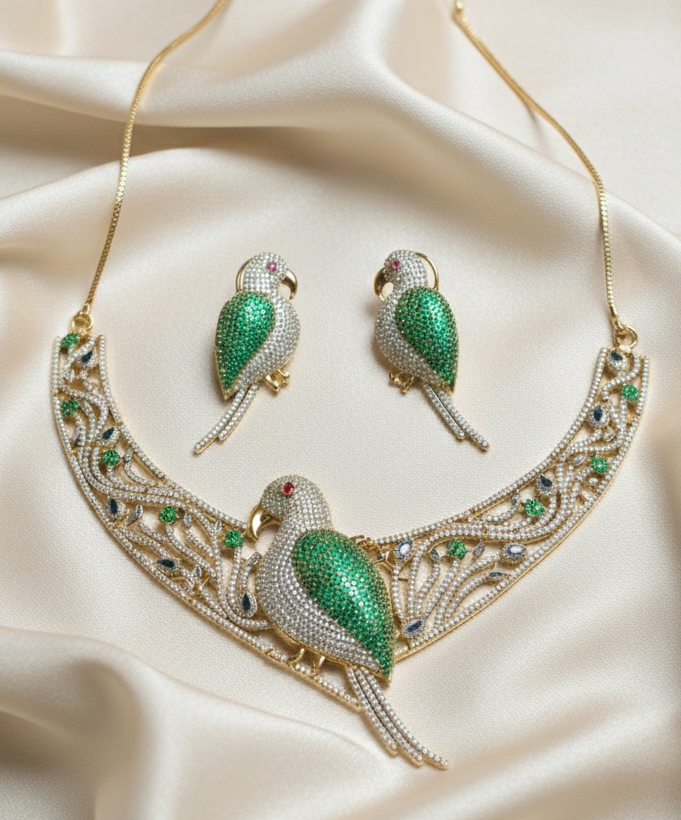 Parrot Necklace set #J38