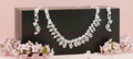 Baby Pink AD Necklace set #J4