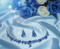 Blue Fancy Chain set #J40