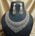 White AD Necklace set #J6