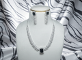 Black & White AD Necklace set #J7