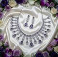 Violet AD Necklace set #J74